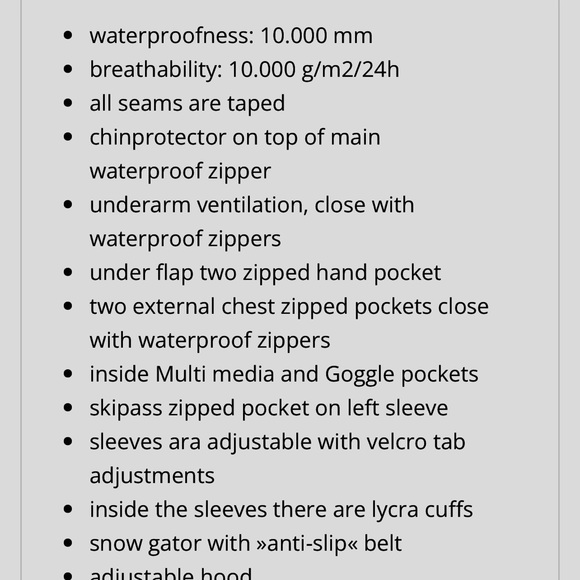 Rehall Men’s Wing-R Ski and Snowboard Jacket - Picture 7 of 8